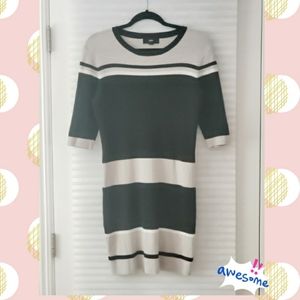 Striped Sweater Dress
